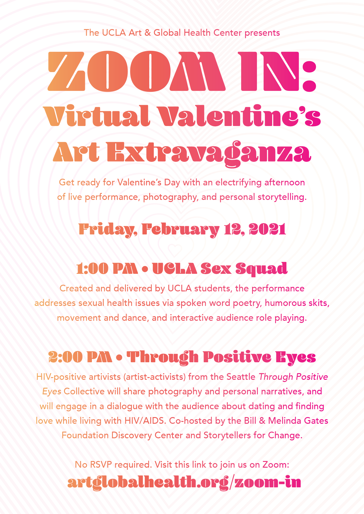 ZOOM IN: Virtual Valentine's Art Extravaganza